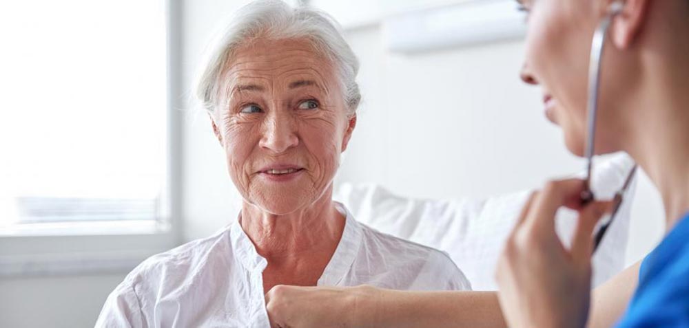 Caregiver with Female Senior