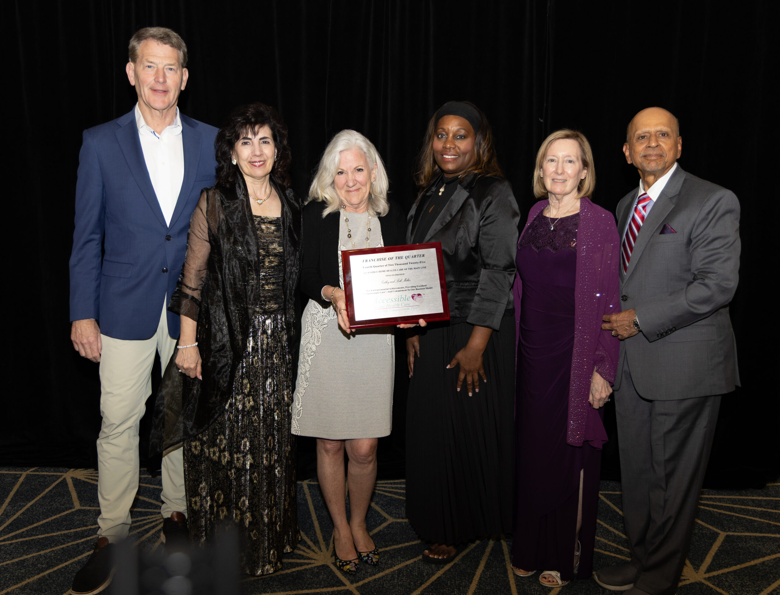 Bill Miller, Mirella Salem, Cathy Miller, Tracey King, Cheryl Dahod, Aarif Dahod